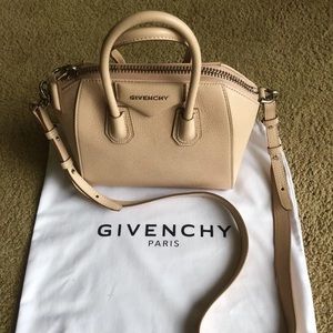 givenchy antigona mini nude